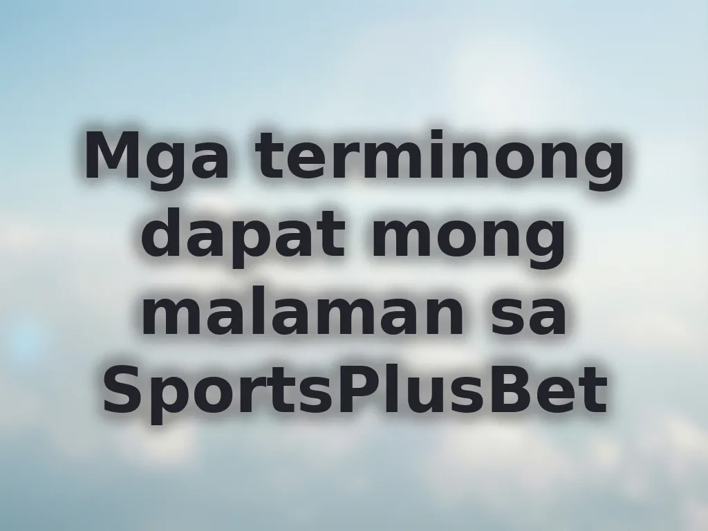 Betting Terms